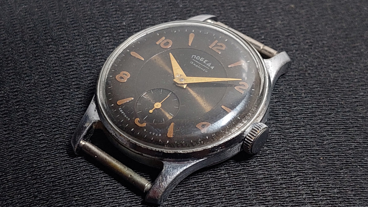 Soviet vintage watch "POBEDA" Mechanical watch, Mechanical watch USSR.