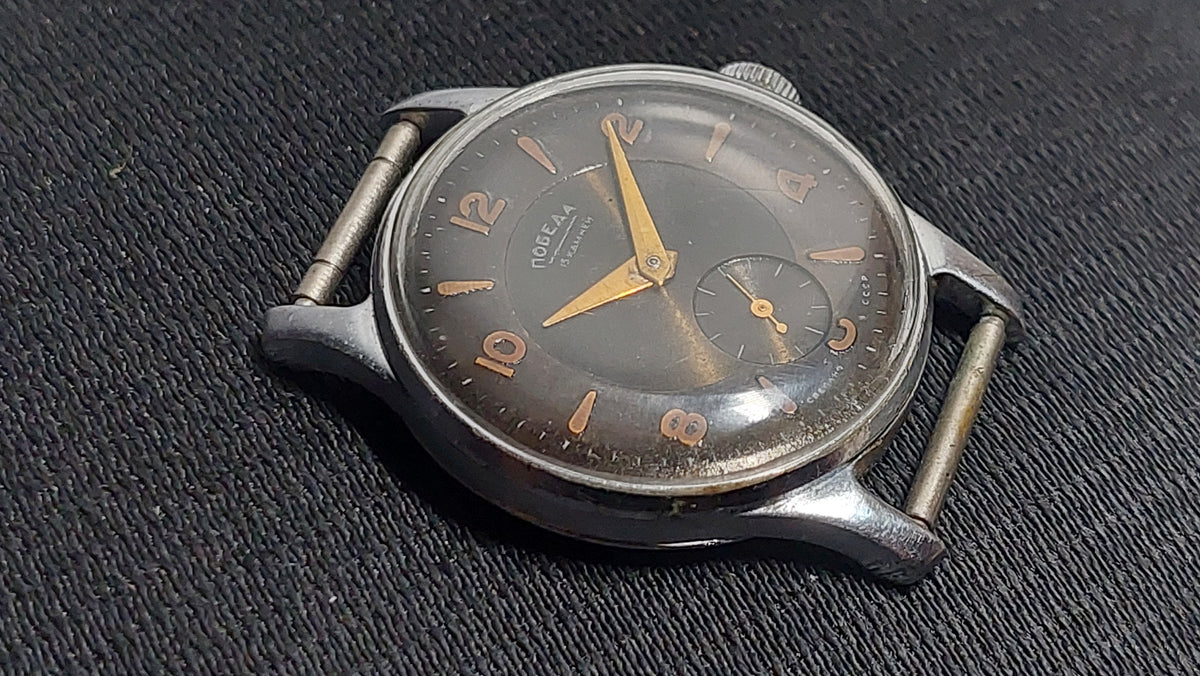 Soviet vintage watch "POBEDA" Mechanical watch, Mechanical watch USSR.