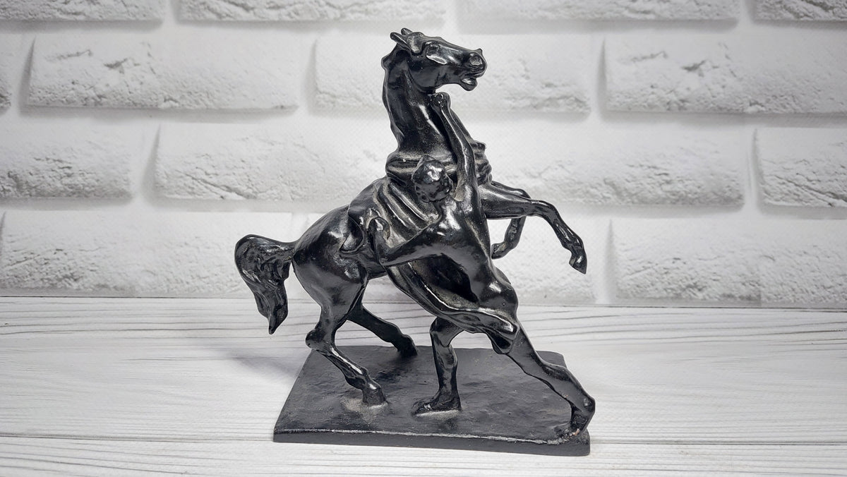 figurine Taming of the Horse bridge in Leningrad Anichkov Bridge USSR