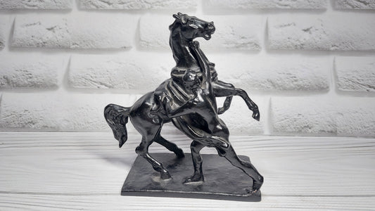 figurine Taming of the Horse bridge in Leningrad Anichkov Bridge USSR