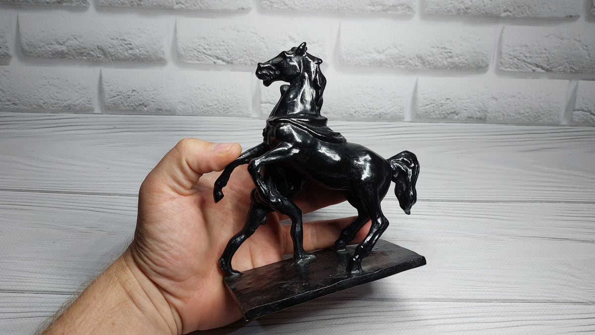 figurine Taming of the Horse bridge in Leningrad Anichkov Bridge USSR