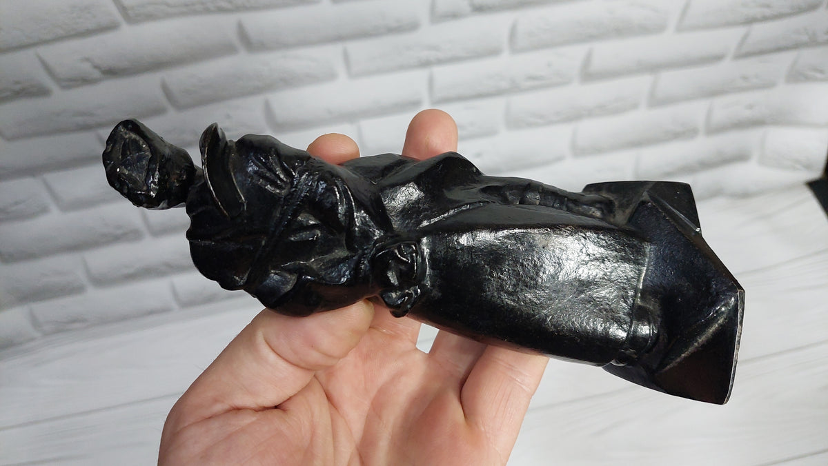 figurine Eaglet Kasli cast iron USSR Soviet figurine eaglet
