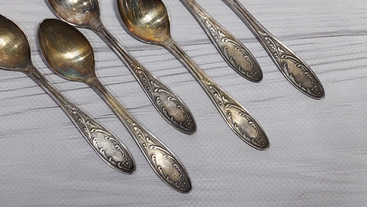 coffee cupronickel spoons USSR soviet coffee spoons