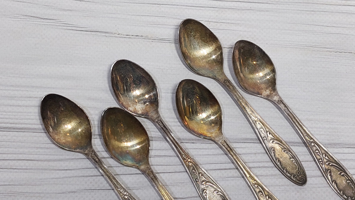 coffee cupronickel spoons USSR soviet coffee spoons
