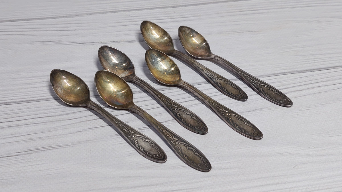 coffee cupronickel spoons USSR soviet coffee spoons