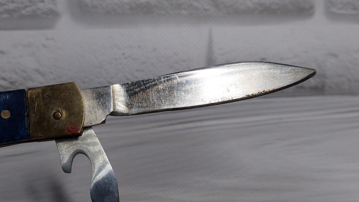 Multitool opener soviet knife Metalist Kharkov folding knife opener made in the USSR.