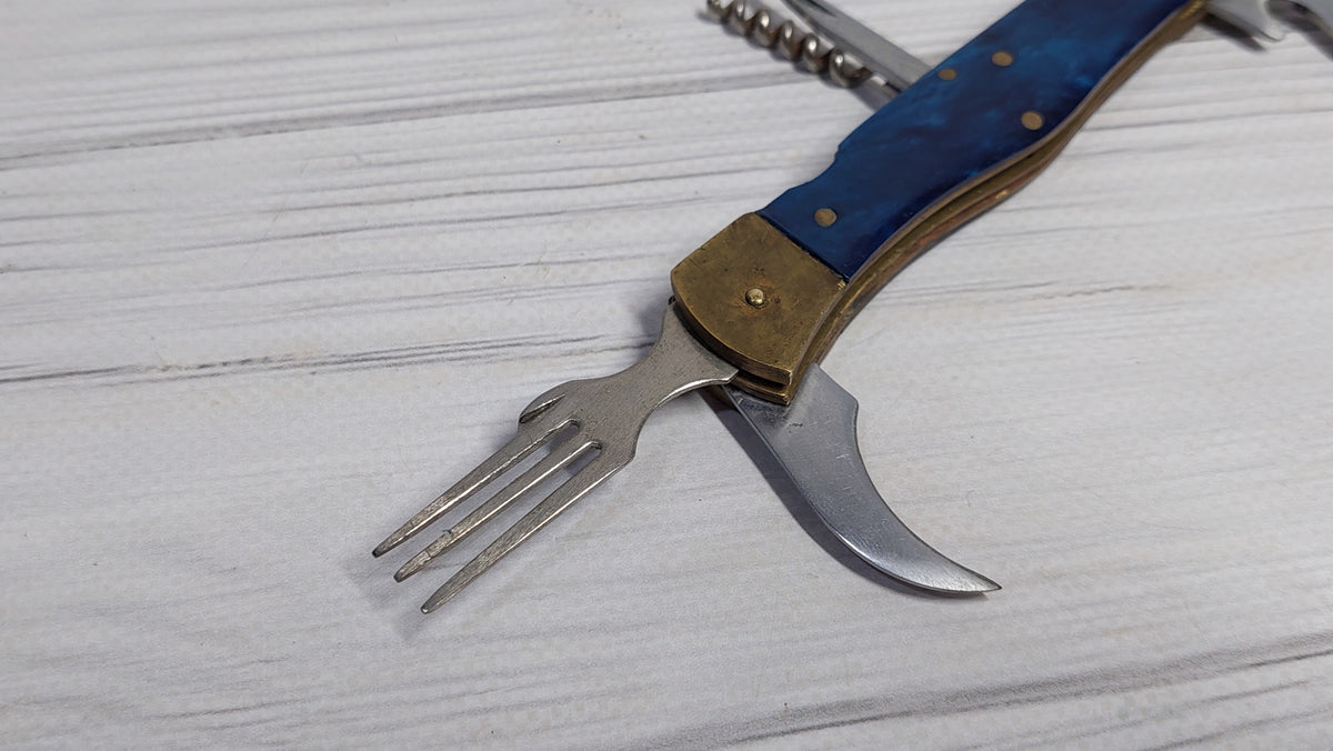 Multitool opener soviet knife Metalist Kharkov folding knife opener made in the USSR.