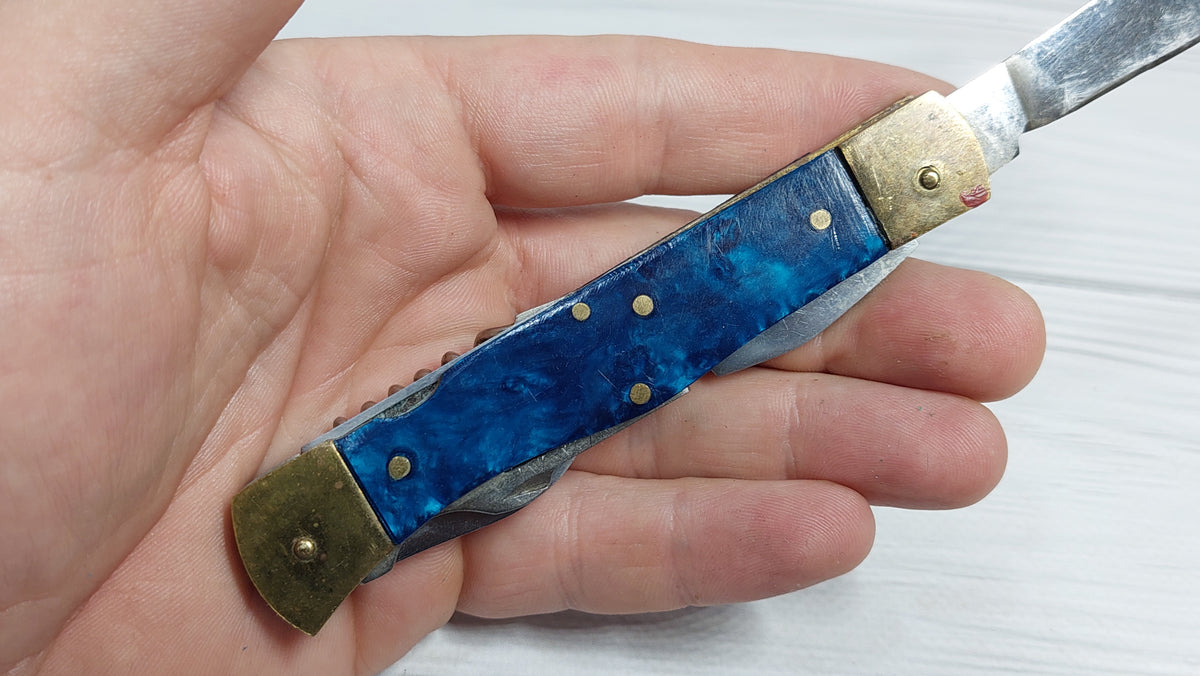 Multitool opener soviet knife Metalist Kharkov folding knife opener made in the USSR.