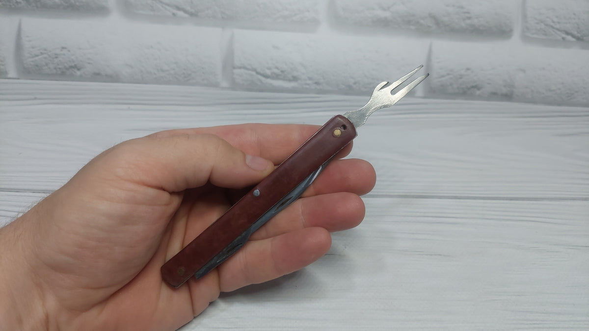 Multitool opener soviet knife Metalist Kharkov folding knife opener made in the USSR.