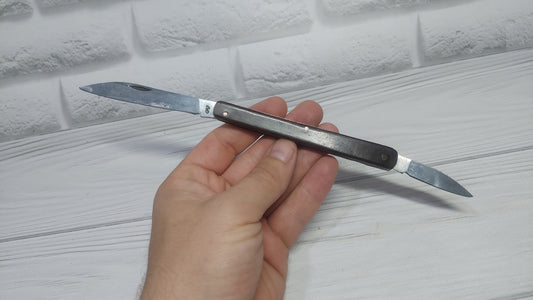 Folding opener Soviet knife Metalist Kharkov folding knife opener made in the USSR.