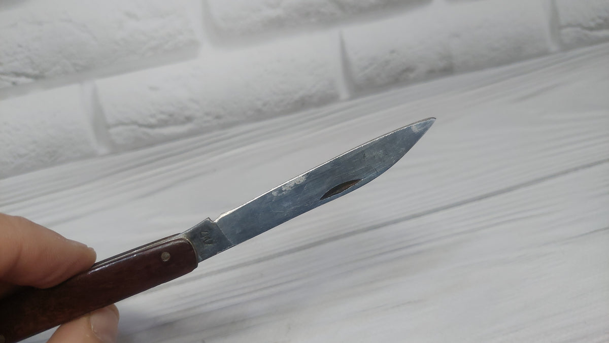 Folding opener Soviet knife Metalist Kharkov folding knife opener made in the USSR.