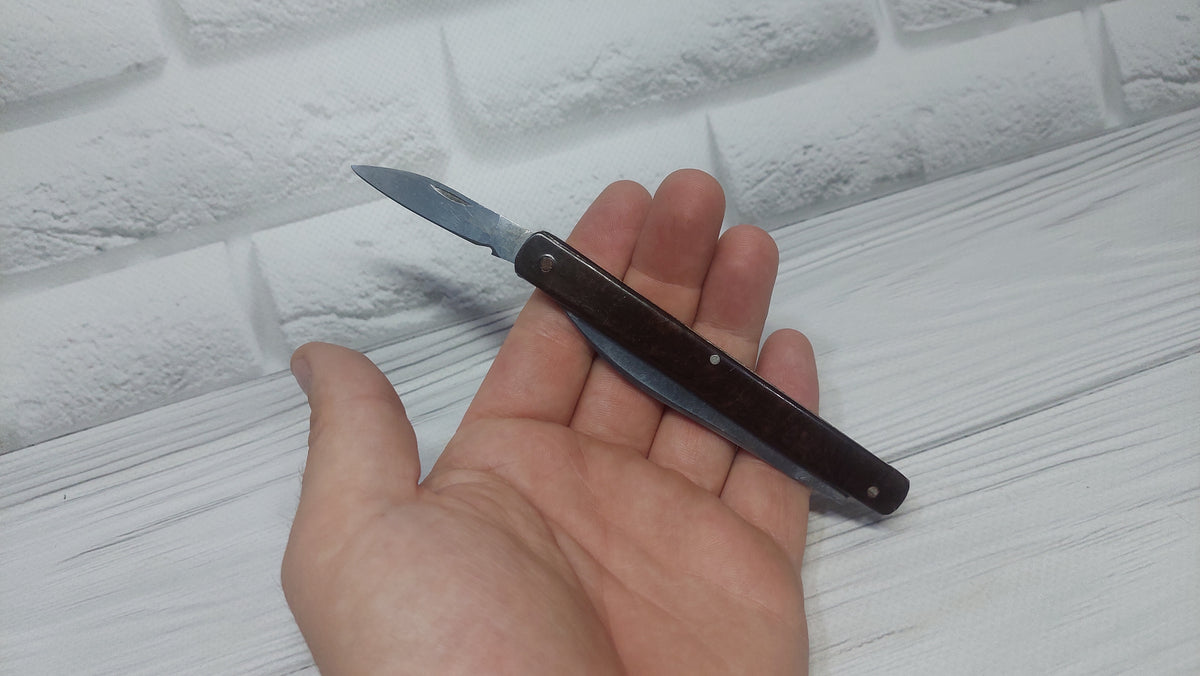 Folding opener Soviet knife Metalist Kharkov folding knife opener made in the USSR.