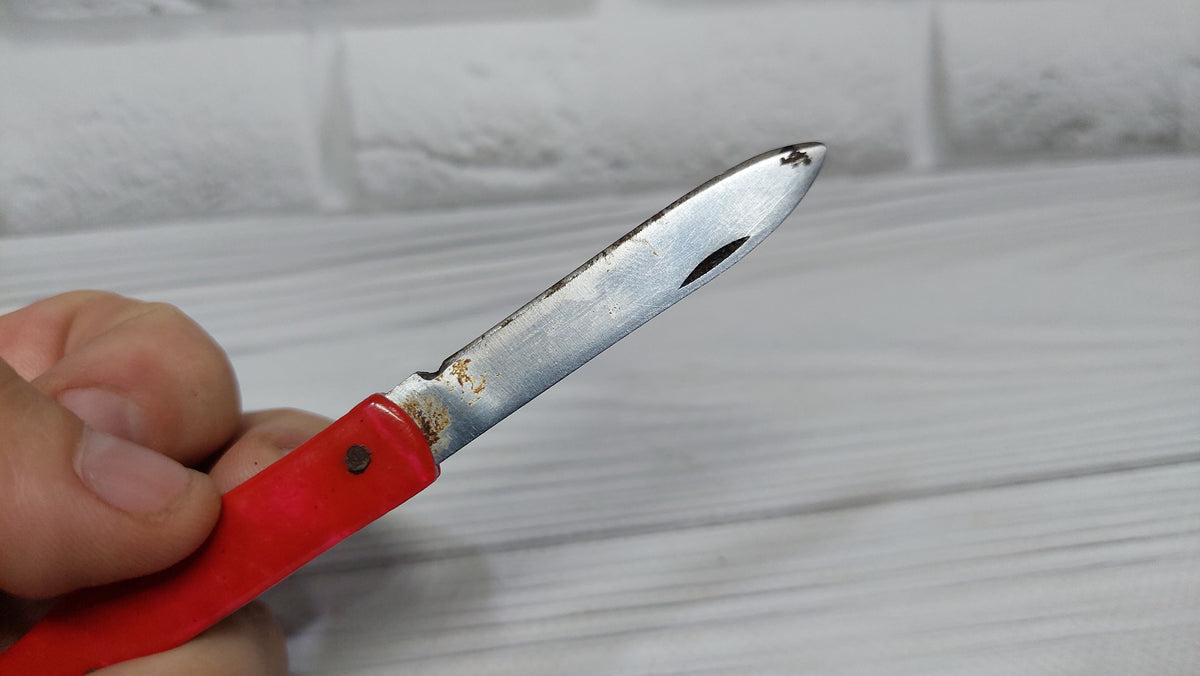 Folding opener Soviet knife Metalist Kharkov folding knife opener made in the USSR.