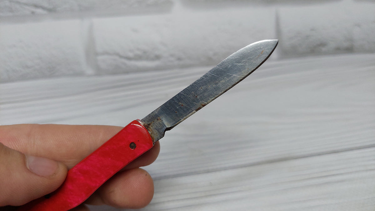 Folding opener Soviet knife Metalist Kharkov folding knife opener made in the USSR.