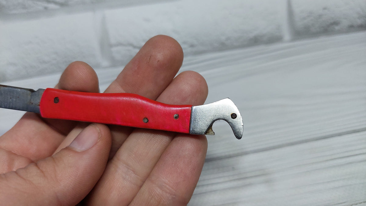 Folding opener Soviet knife Metalist Kharkov folding knife opener made in the USSR.