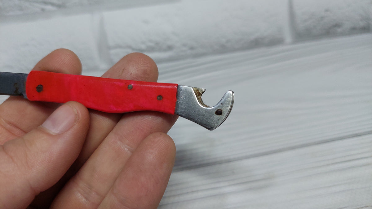 Folding opener Soviet knife Metalist Kharkov folding knife opener made in the USSR.
