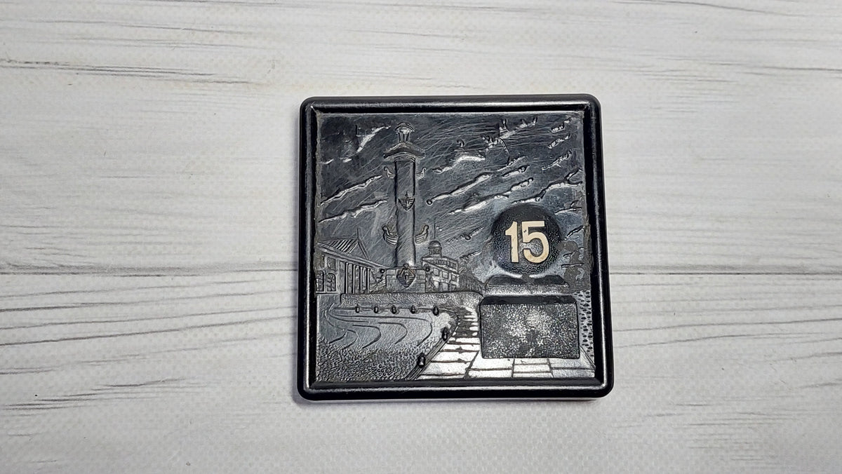 Vintage puzzle game, game 15, game logic