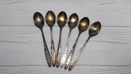 Tea cupronickel spoons USSR soviet tea spoons