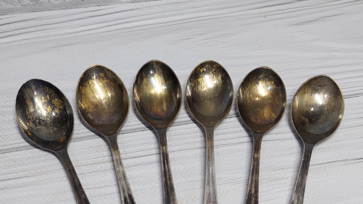 Tea cupronickel spoons USSR soviet tea spoons