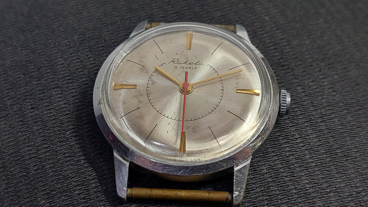 Soviet vintage watch "RAKETA" Mechanical watch, Mechanical watch USSR.