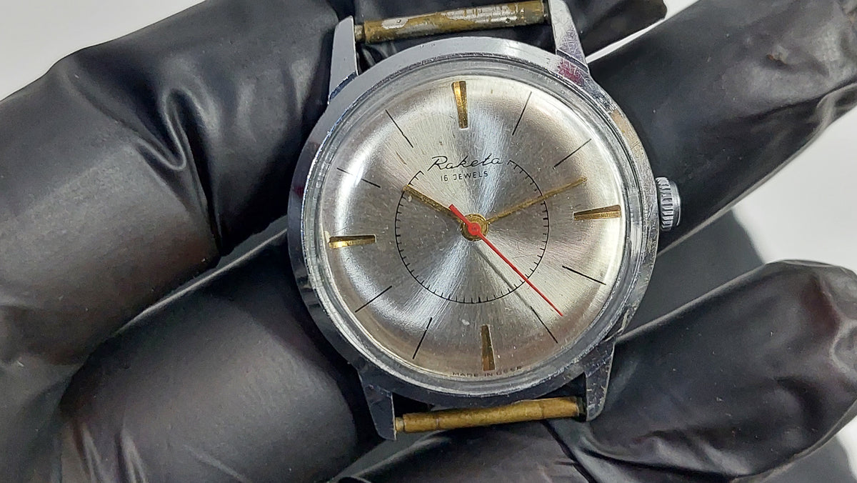 Soviet vintage watch "RAKETA" Mechanical watch, Mechanical watch USSR.