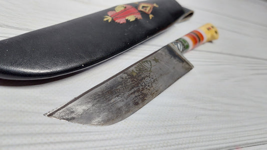 Vintage Authentic Uzbek Pchak Knife - handmade, durable, lightweight