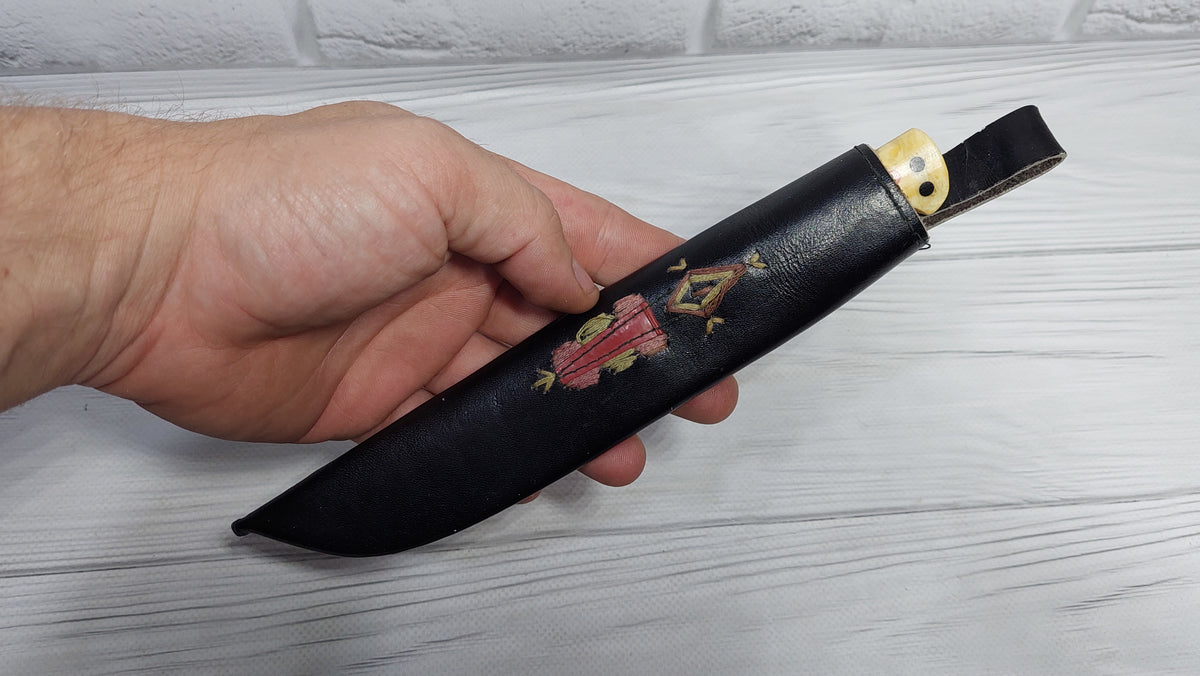 Vintage Authentic Uzbek Pchak Knife - handmade, durable, lightweight