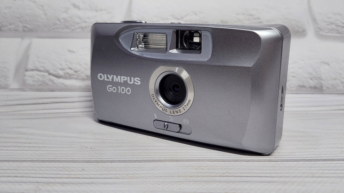 Vintage Olympus Go 100 Camera, 1990s Olympus Film Camera, Dot Camera, Working Film Cameras