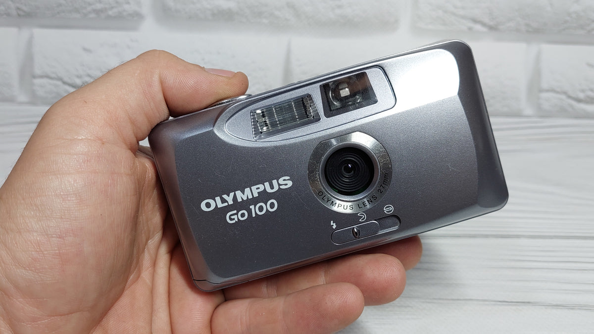 Vintage Olympus Go 100 Camera, 1990s Olympus Film Camera, Dot Camera, Working Film Cameras