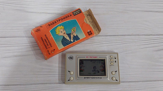 Electronics IM-02 Electronics game Well, wait a minute Soviet game Game on the screen Game USSR Made in USSR Clone Nintendo Game and Watch