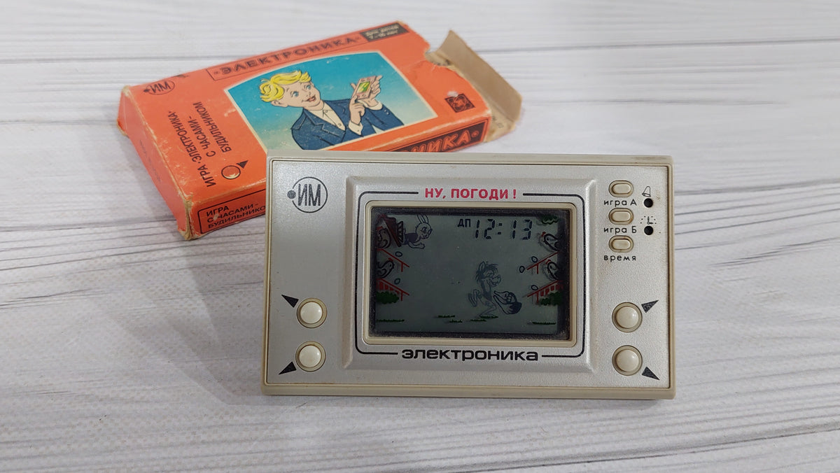 Electronics IM-02 Electronics game Well, wait a minute Soviet game Game on the screen Game USSR Made in USSR Clone Nintendo Game and Watch