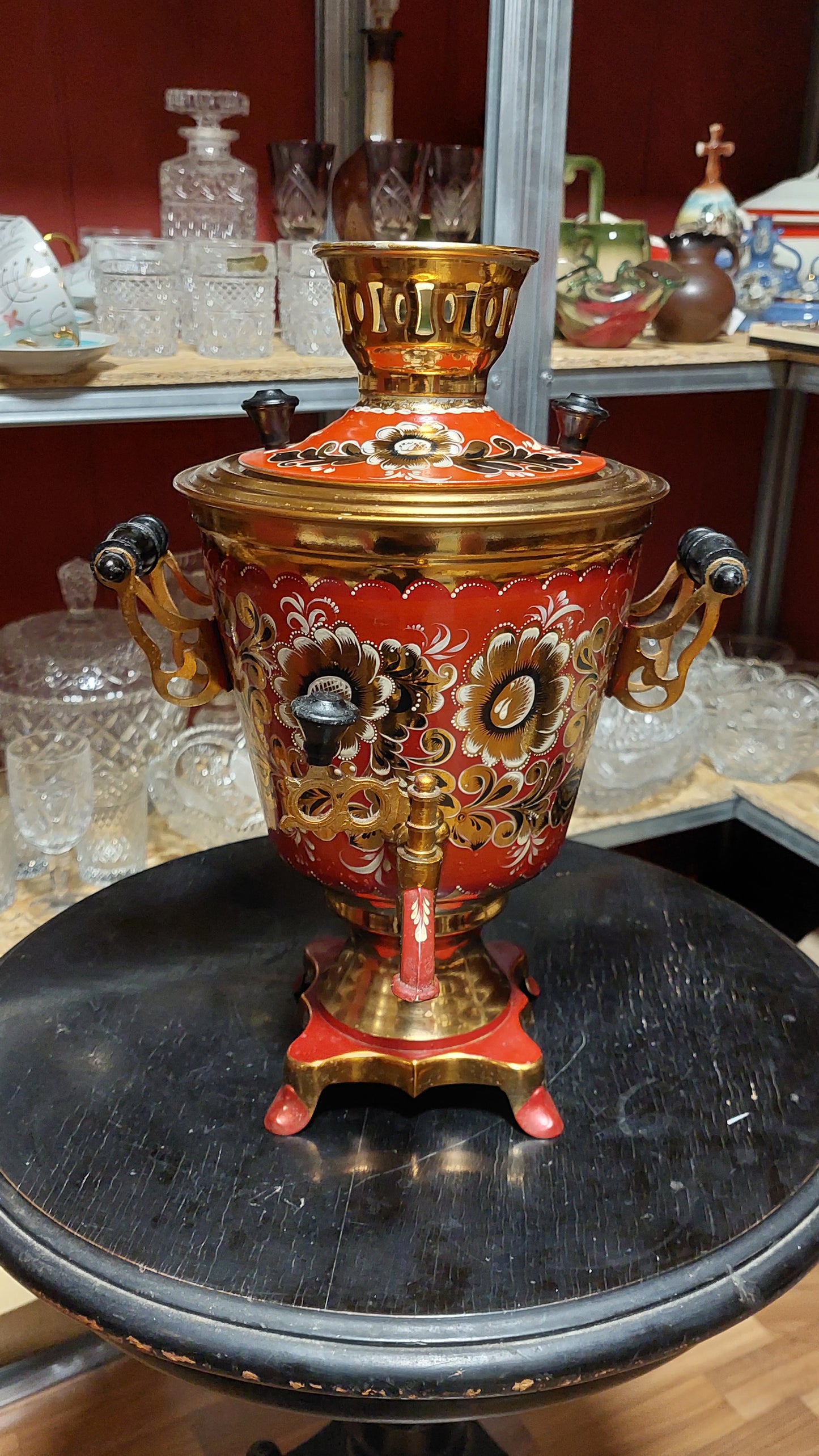 samovar, hand painted. samovar painted by hand. electric samovar. . electric samovar teapot. antique samovar