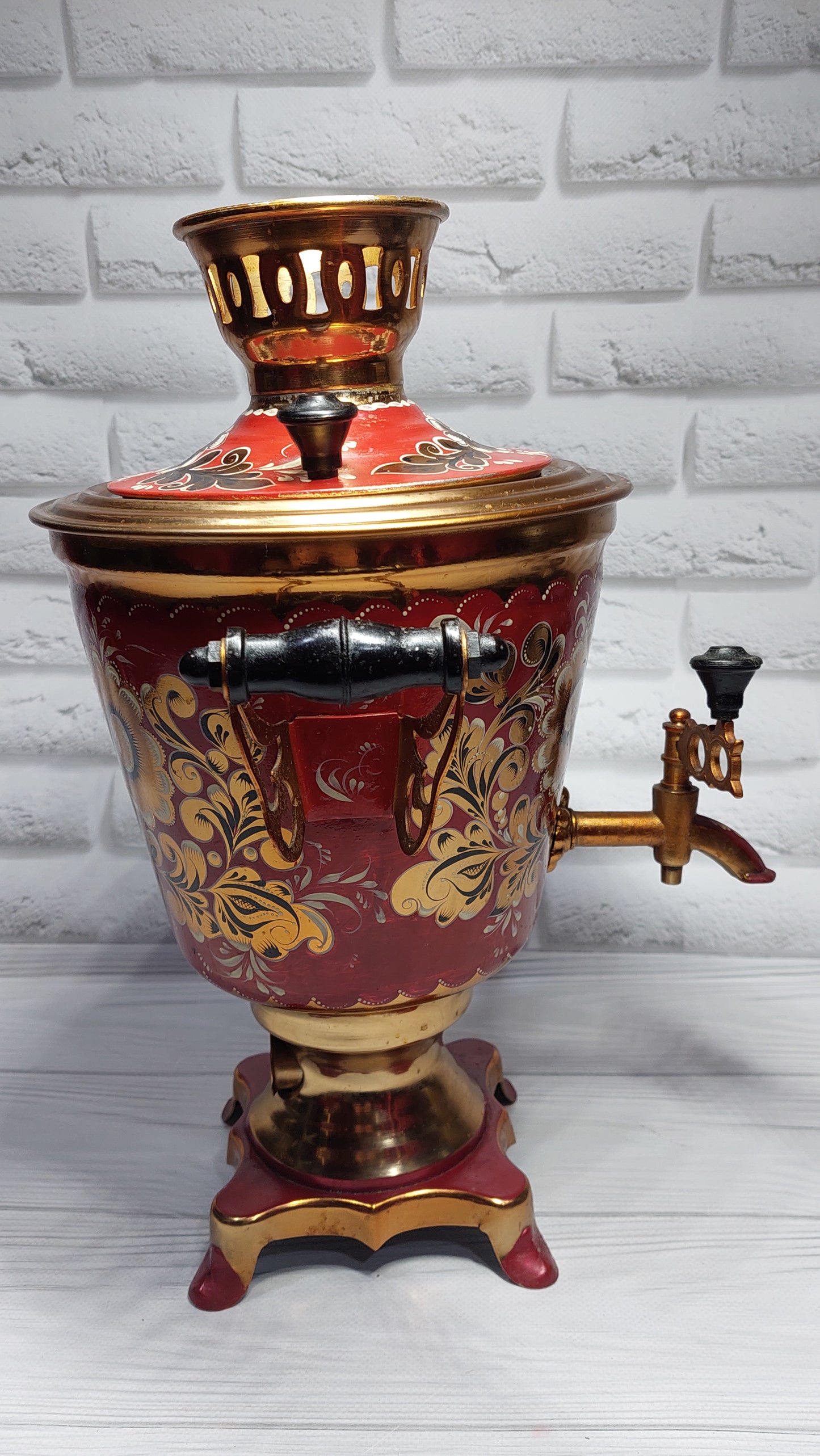 samovar, hand painted. samovar painted by hand. electric samovar. . electric samovar teapot. antique samovar