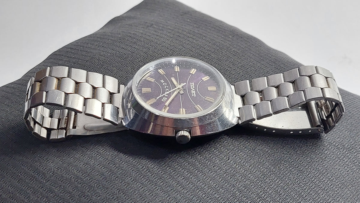 Soviet antique watch "POLET OLYMPIAD 80" Mechanical watch, Mechanical watch USSR.