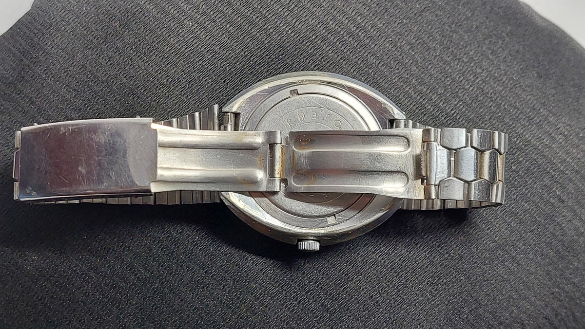 Soviet antique watch "POLET OLYMPIAD 80" Mechanical watch, Mechanical watch USSR.