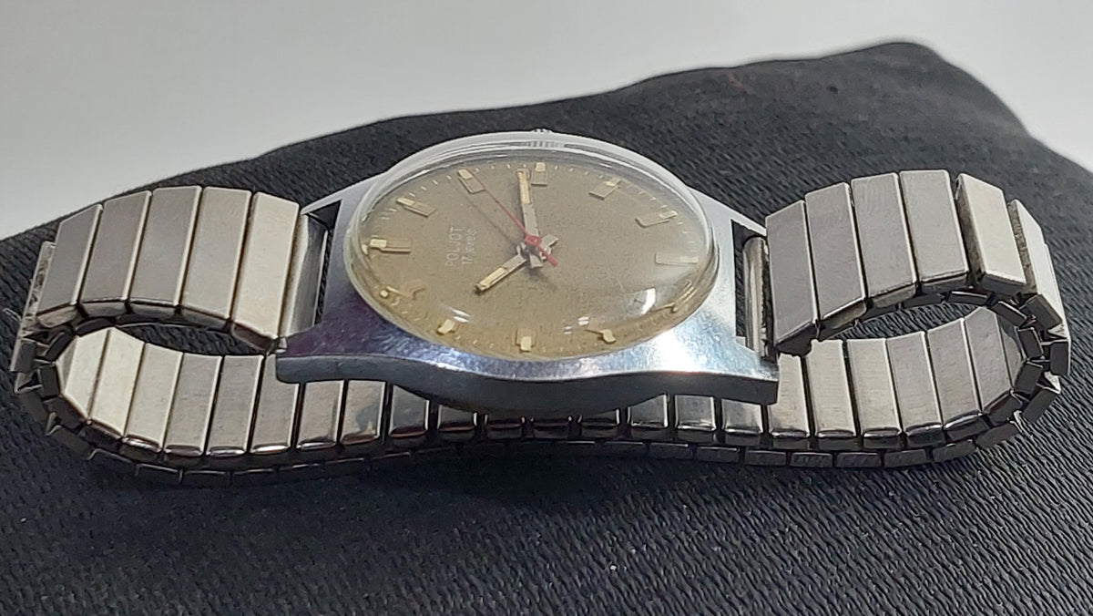 Soviet antique watch "POLET" Mechanical watch, Mechanical watch USSR.