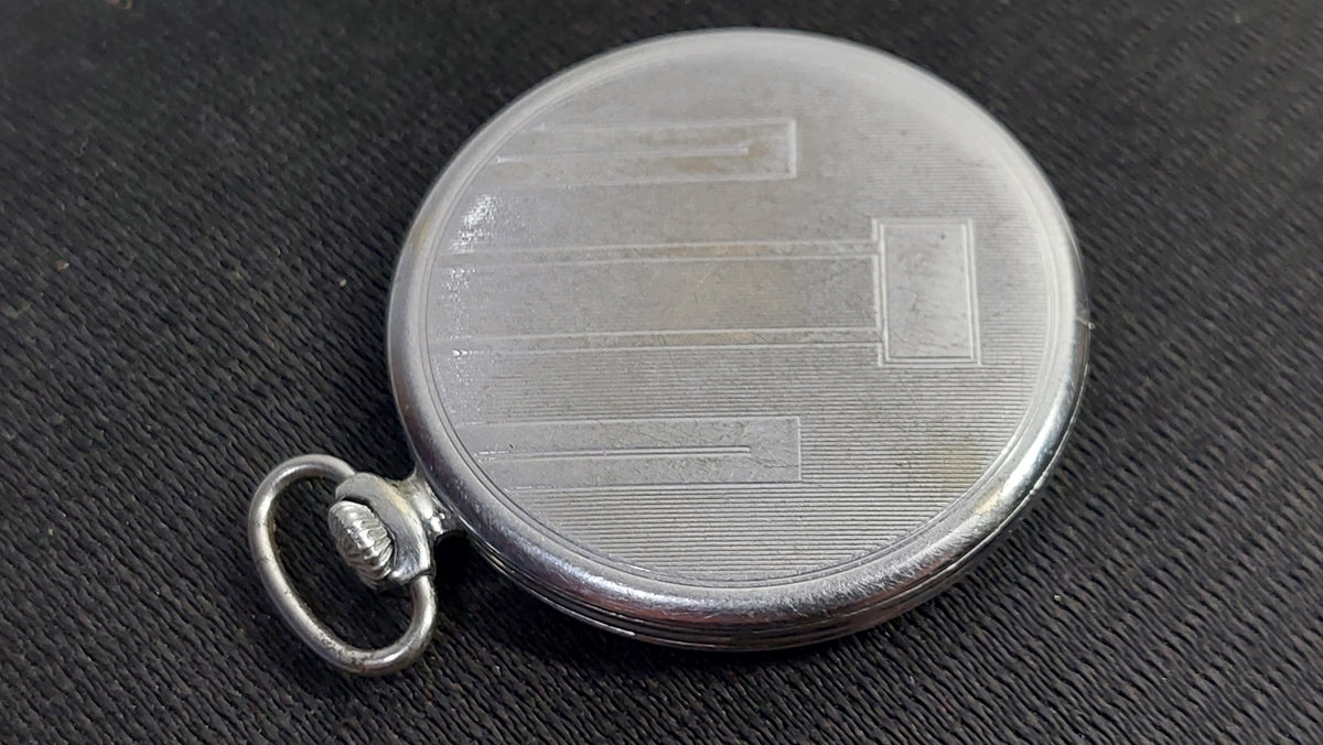 Soviet antique watch "MOLNIYA" Mechanical pocket watch, Mechanical watch USSR.