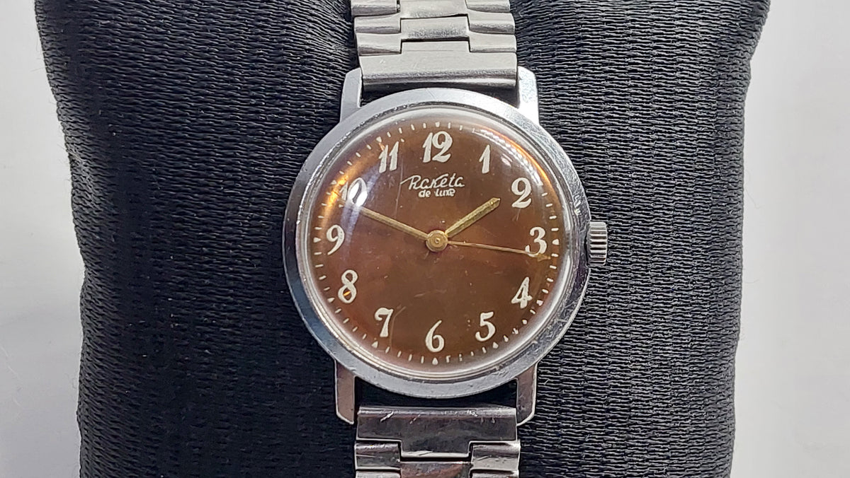 Soviet antique watch "RAKETA" Mechanical watch, Mechanical watch USSR. The watch is working.