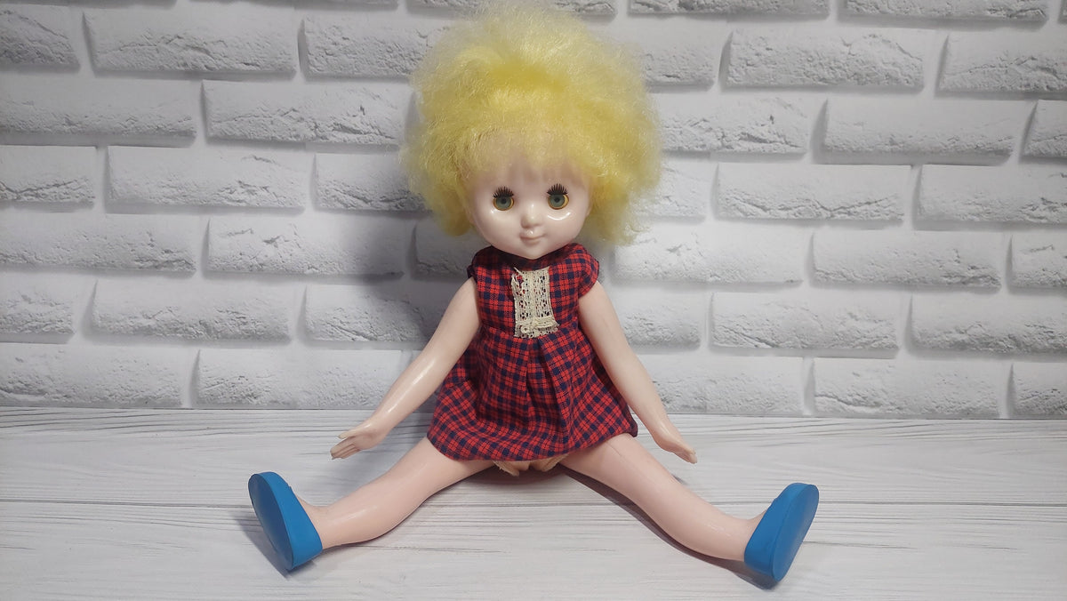 Soviet collectible doll from the USSR GIRL