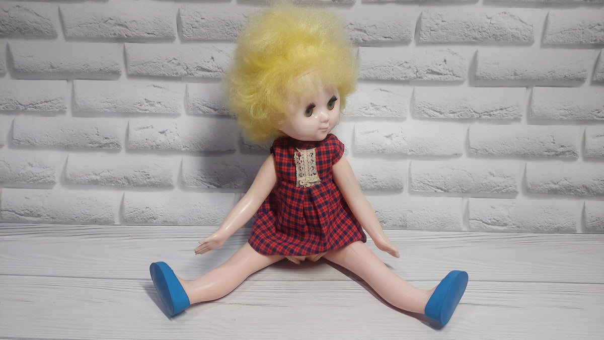 Soviet collectible doll from the USSR GIRL