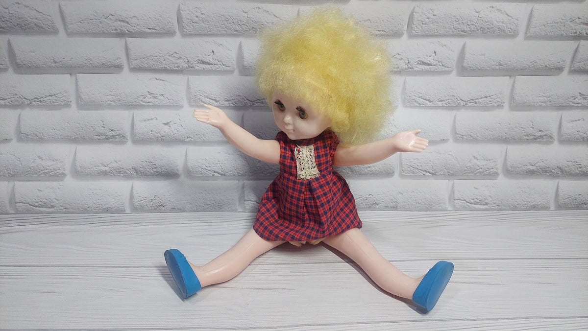 Soviet collectible doll from the USSR GIRL