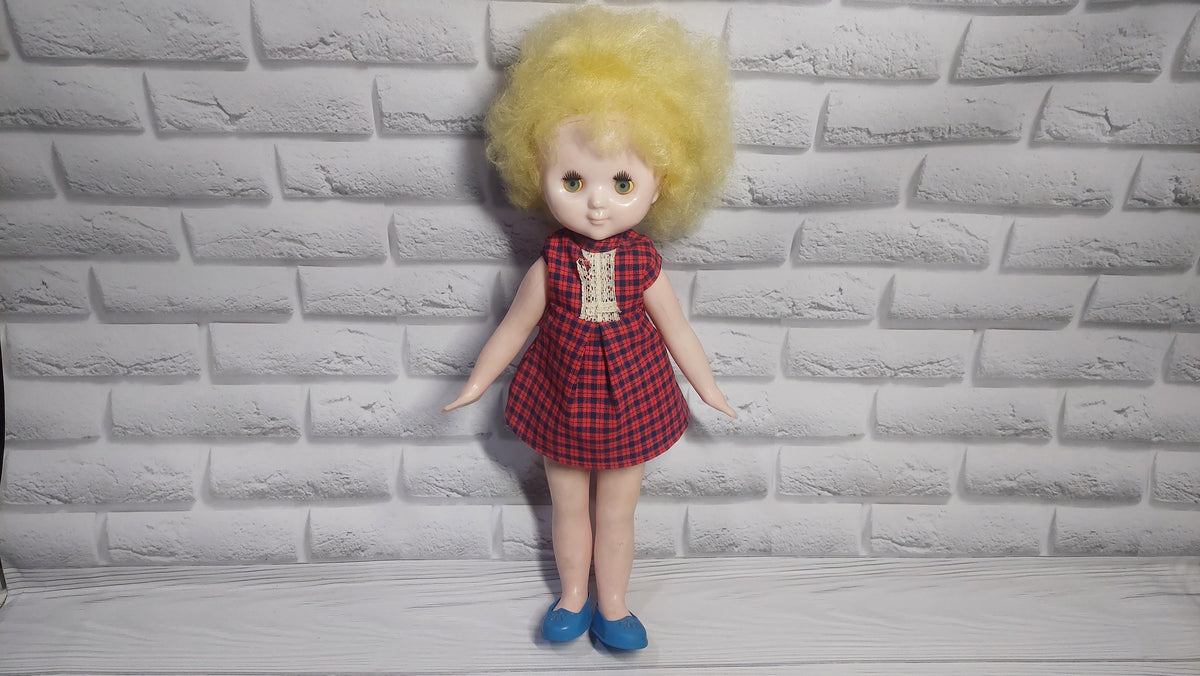 Soviet collectible doll from the USSR GIRL