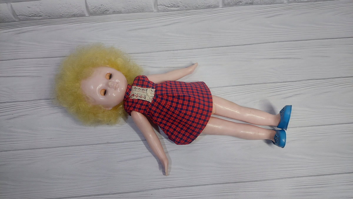 Soviet collectible doll from the USSR GIRL