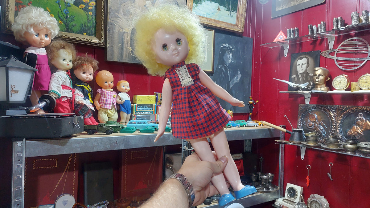 Soviet collectible doll from the USSR GIRL