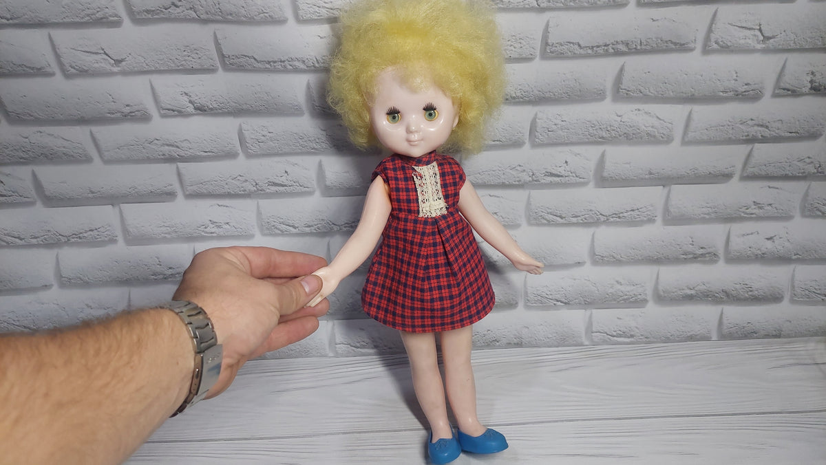 Soviet collectible doll from the USSR GIRL