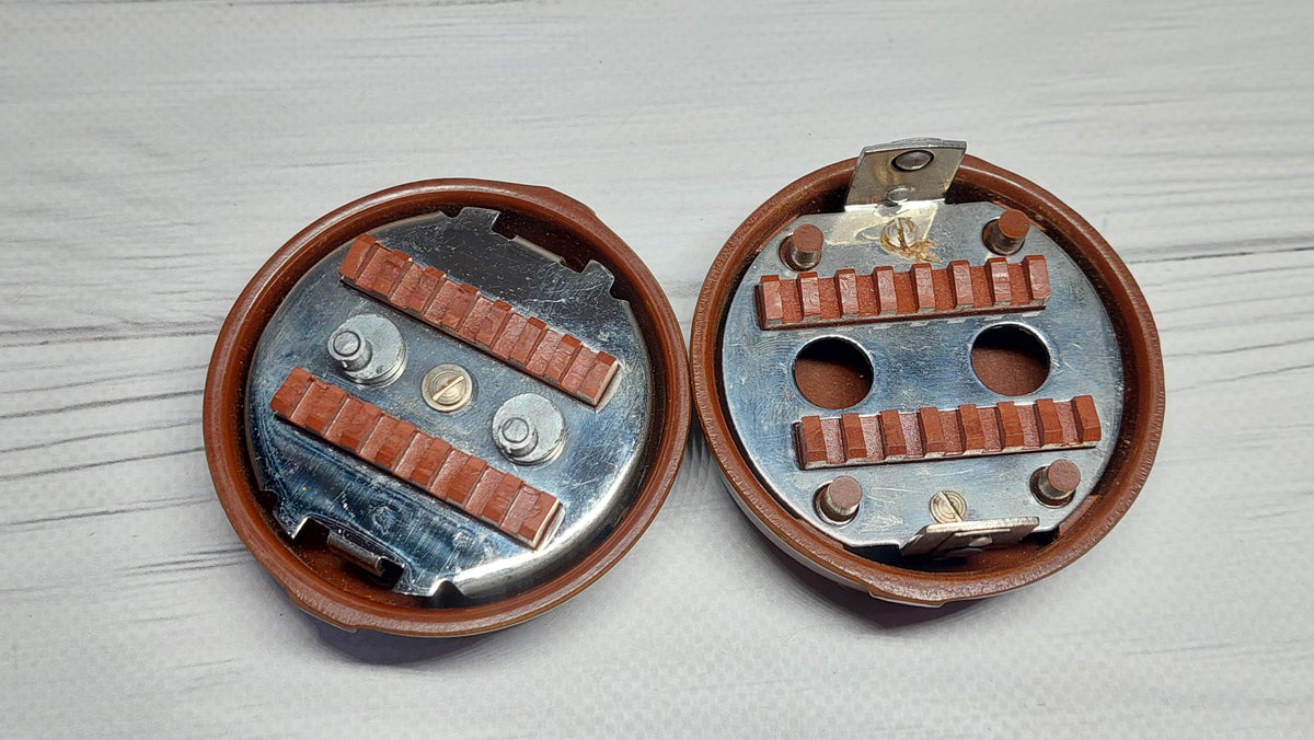 A device for sharpening safety razor blades. Leningrad plant, 1967.
