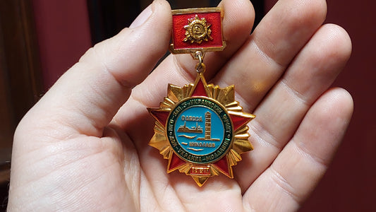 Badge southwest third ukrainian front, badge veteran of the USSR.