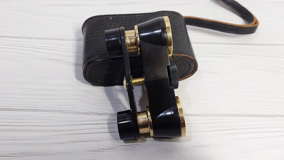 theater binoculars , - Antique opera binoculars - Pocket binoculars in a case