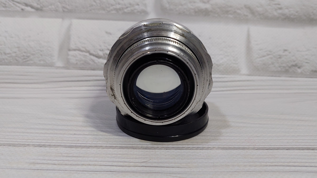 HELIOS 44 USSR Soviet Lens M42 8 blades 2/58mm Silver