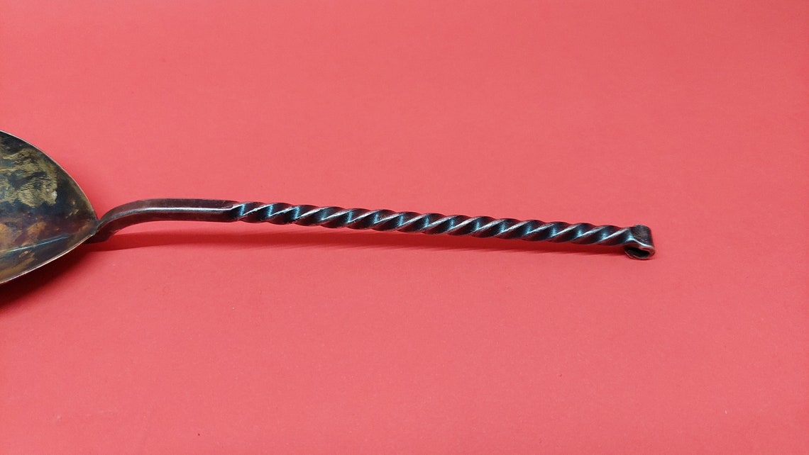 Antique cupronickel spoon. Talin Jewelry Factory
